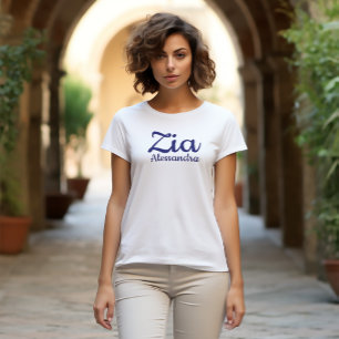 Camiseta Tía italiana de Zia