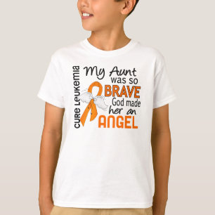 Camiseta Tía Leukemia del ángel 2