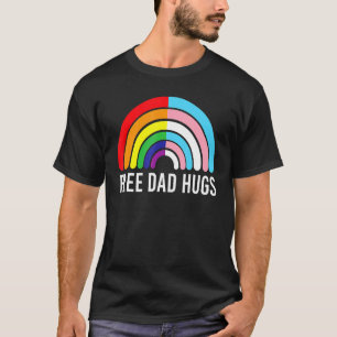 Camiseta Tía Libre Abraza La Bandera Transgénero Arcoiris L