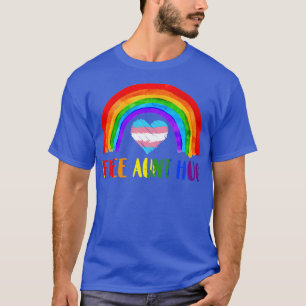 Camiseta Tía libre LGBTQ abraza orgullo gay LGBT arcoiris m