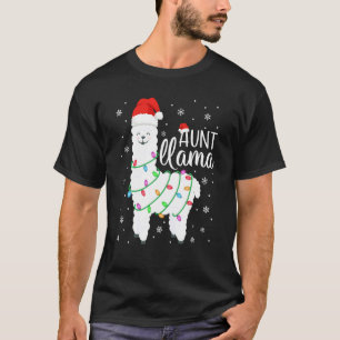 Camiseta Tía llama Navidades graciosos llaman a la tía Alpa