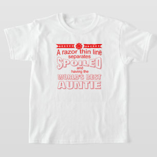 Camiseta tía más grande del mundo divertida