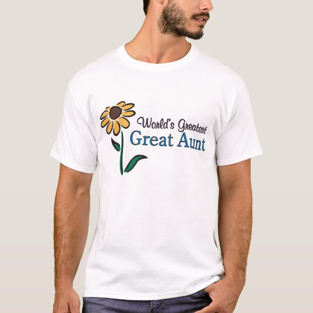 Camiseta Tía más grande del mundo la gran (Anverso)