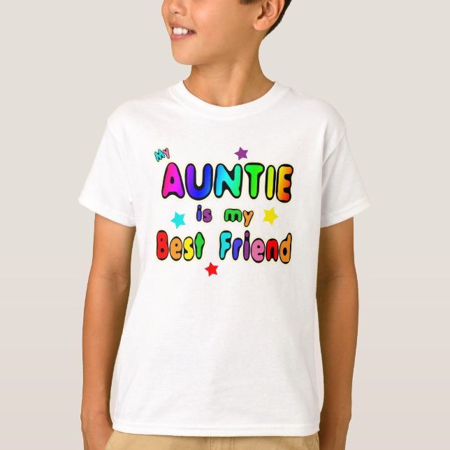 Camiseta Tía mejor amigo (Anverso)