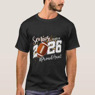 Camiseta Tía Orgullosa 2026 Gráfica de Fútbol Americano Sen