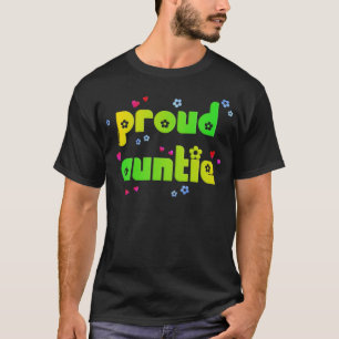 Camiseta Tía orgullosa Dark Tee