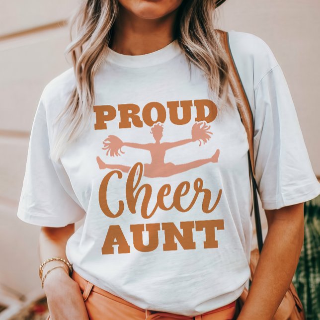 Camiseta Tía Orgullosa de Animadoras (Subido por el creador)