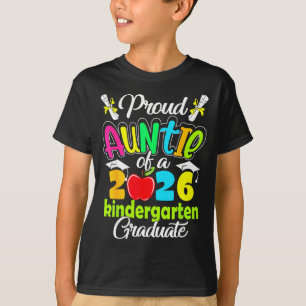 Camiseta Tía orgullosa de la graduada de kínder promoción 2