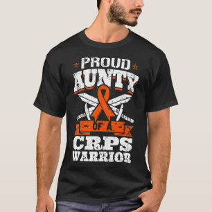 Camiseta Tía Orgullosa De Un Guerrero Crps Cinta De Concien