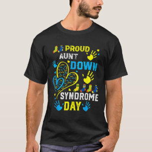 Camiseta Tía orgullosa T21 Día Mundial de Concienciación so