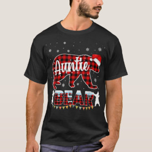 Camiseta Tía Oso Rojo Búfalo Tirado Tía Tía Oso Pajama