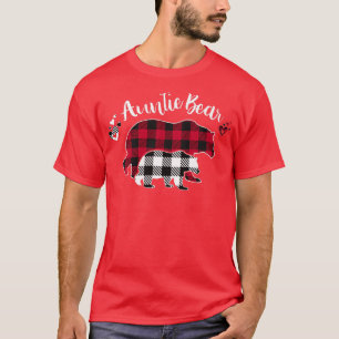Camiseta Tía Oso Rojo Buffalo Pajama Premium