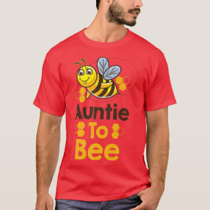 Camiseta Tía Para Abejar Revelación De Género
