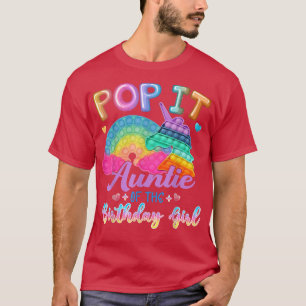 Camiseta Tía pop de la familia de los niños Chicas de cumpl