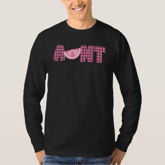 Camiseta Tía Primer Cumpleaños Limonada Rosa Outfit de Fami