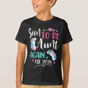 Camiseta Tía pronto de nuevo 2026 día de la madre mujeres