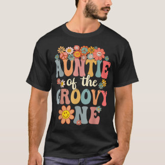 Camiseta Tía Retro Del Groovy Uno Conjunto Familiar 1er