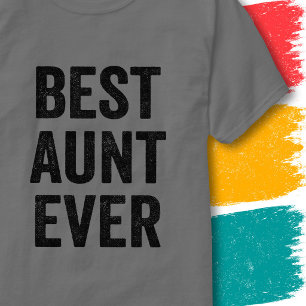 Camiseta Tía Retro Vintage Increíble Gráfica Mejor Tía Jamá