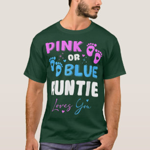 Camiseta Tía reveladora de sexo del bebé