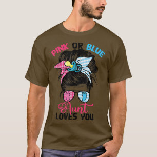 Camiseta Tía rosa o azul te ama a tu desordenada rebelión d