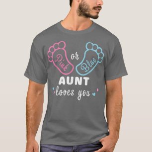 Camiseta Tía Rosa O Azul Te Ama El Género Revelado