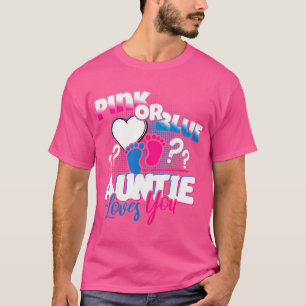 Camiseta Tía Rosa O Azul Te Ama El Género Revelado