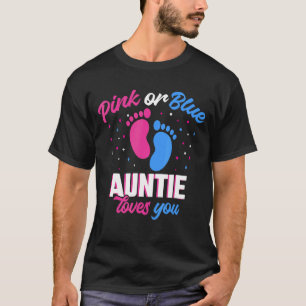 Camiseta Tía Rosa O Azul Te Ama Género Revelador 1