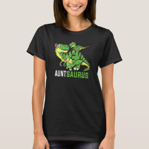 Camiseta Tía Saurio Mujer Tía Saurio Dinosaurio Divertido 
