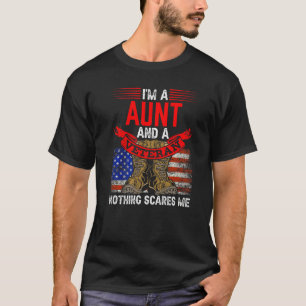 Camiseta Tía Y Nada Veterano Me Da Miedo A Los Parientes Ve