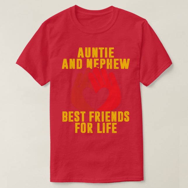 Camiseta Tía Y Sobrino (Diseño del anverso)