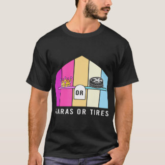 Camiseta Tíaras Baby Shower Retro Coloridas O Género De Neu