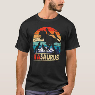 Camiseta Tiasaurus T Rex Tia Dinosaur 4 Kids Mother's Day