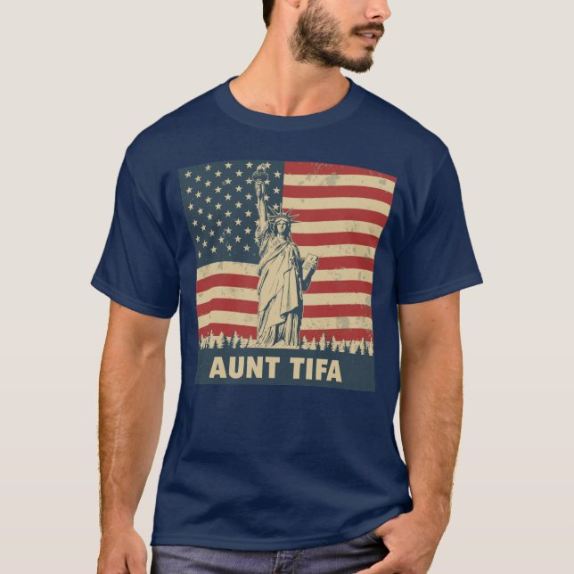 Camiseta TíaTifa clásico vintage (Anverso)