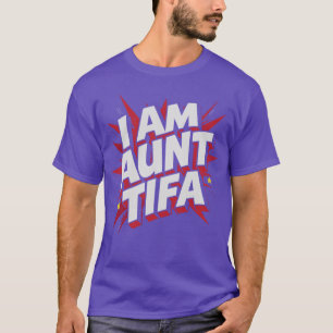 Camiseta TíaTifa divertido creativo vintage retro