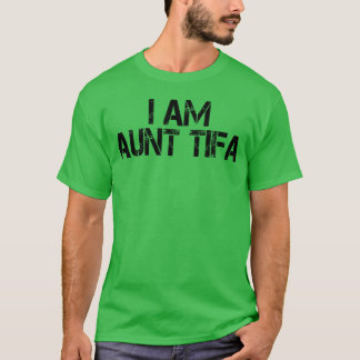 Camiseta TíaTifa regalo creativo familia retro