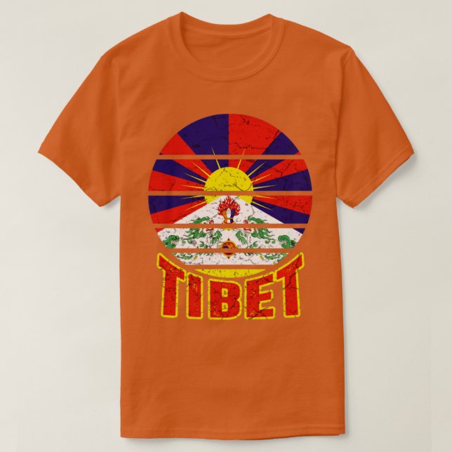 Camiseta Tíbet (Diseño del anverso)