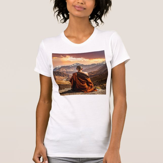 Camiseta TIbet - Buddhism - Meditation (Anverso)