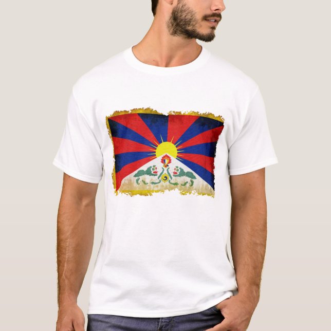 Camiseta Tíbet en la desolación (Anverso)