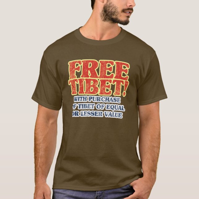 Camiseta Tíbet libre (Anverso)