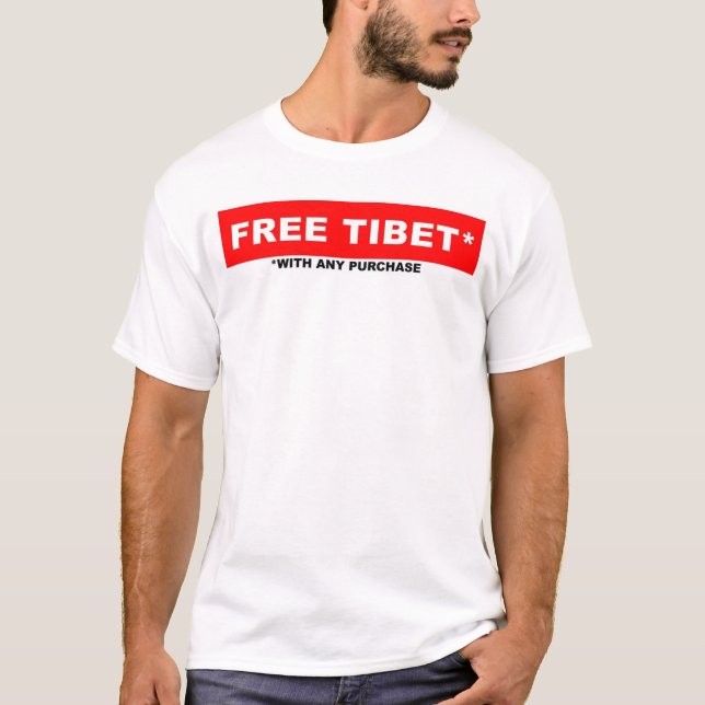 Camiseta Tíbet libre (Anverso)