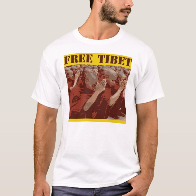Camiseta Tíbet libre (Anverso)
