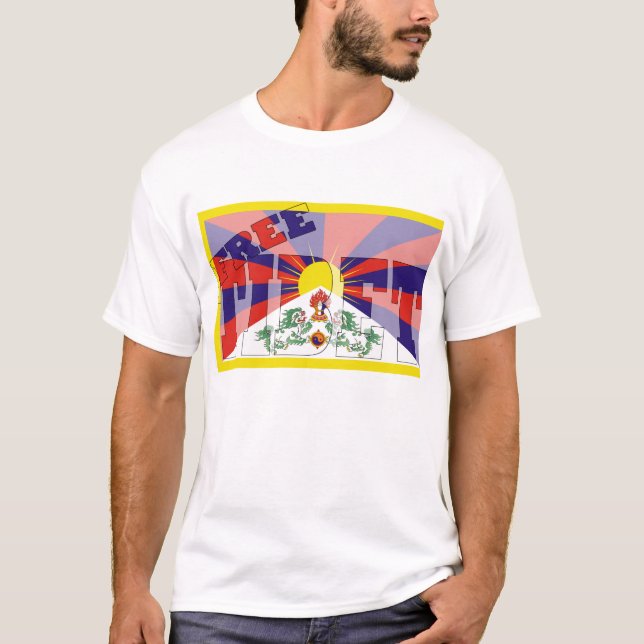 Camiseta Tíbet libre (Anverso)