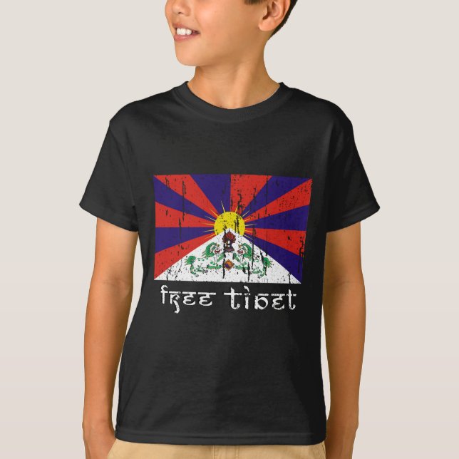 Camiseta Tíbet libre (Anverso)