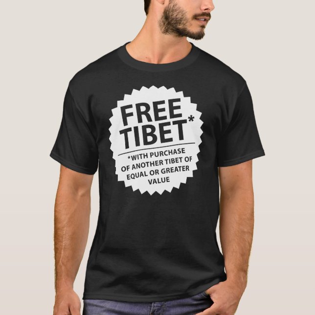 Camiseta Tibet* libre (Anverso)