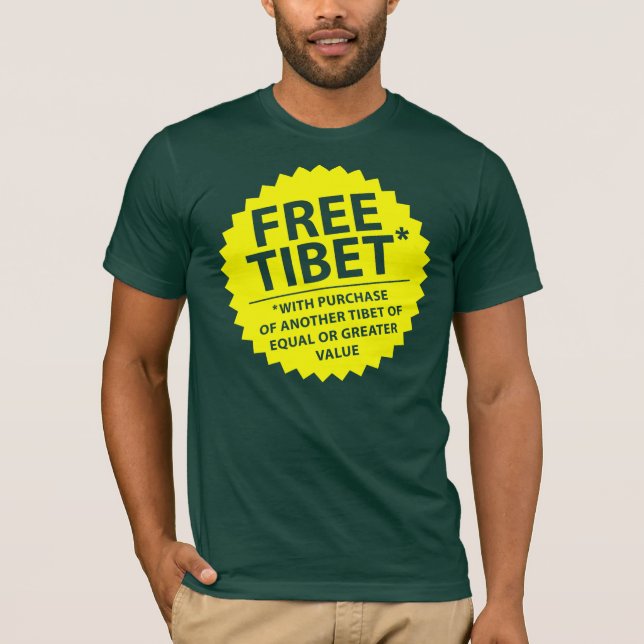 Camiseta Tibet* libre (Anverso)