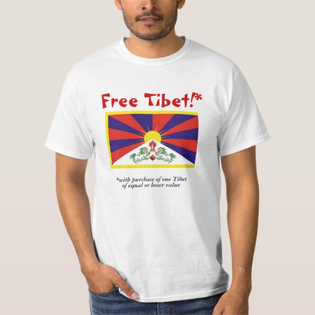 Camiseta Tíbet libre (Anverso)