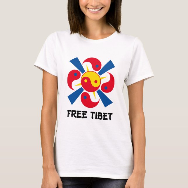 Camiseta Tíbet libre (Anverso)