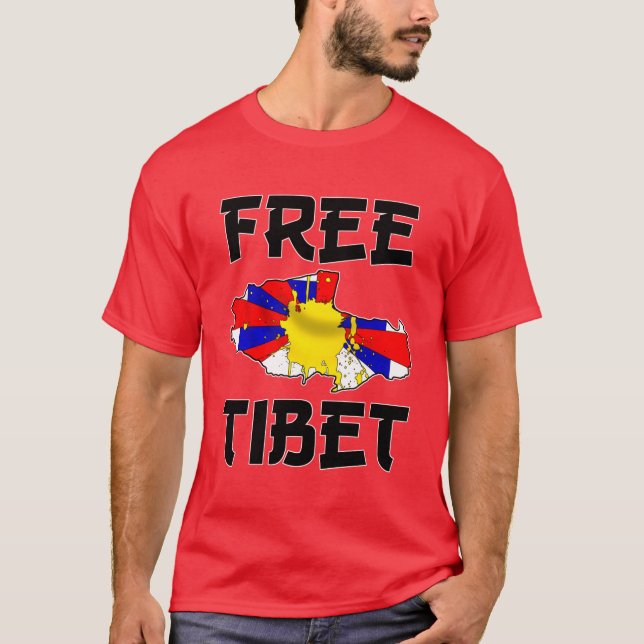 Camiseta Tíbet libre (Anverso)