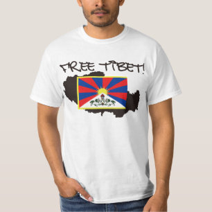 CAMISETA ¡TÍBET LIBRE! ¡AHORRE TÍBET!