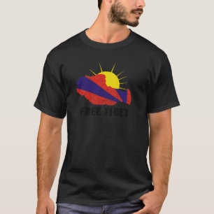 CAMISETA TÍBET LIBRE/LIBERTAD TIBETANA